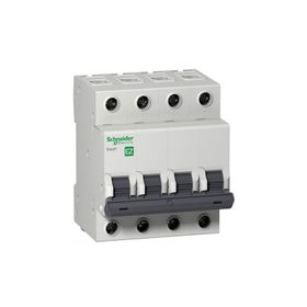 Schneider EZ9F43463 C Tipi 4x63A Otomatik Sigorta