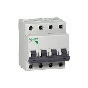 Schneider EZ9F43463 C Tipi 4x63A Otomatik Sigorta