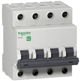 Schneider EZ9F43463 C Tipi 4x63A Otomatik Sigorta