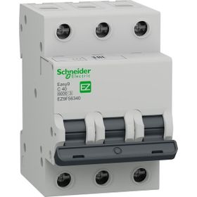 Schneider EZ9F56340 Easy9 Serisi 3x40A C Tipi 6Ka Otomatik Sigorta