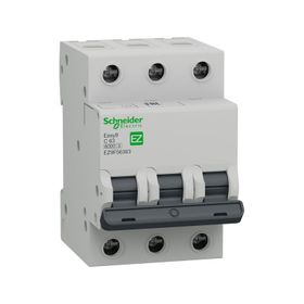 Schneider EZ9F56363 3x63 Amper 3 Fazlı 6kA C Tipi Otomatik Sigorta