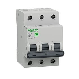 Schneider EZ9F56363 Easy9 3P 63 A 6Ka C Tipi 3x63A Otomatik Sigorta