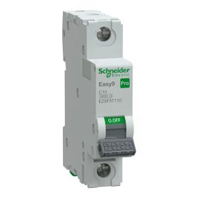 Schneider EZ9F57110 Easy9 Pro 1P 10 A C Eğrisi Otomatik Sigorta