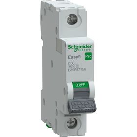 Schneider EZ9F57150 Easy9 Pro 1P 50 A C Eğrisi Otomatik Sigorta