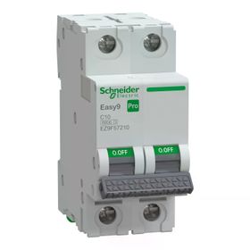 Schneider EZ9F57210 Easy9 Pro 2P 10 A C Eğrisi Otomatik Sigorta
