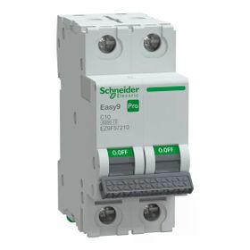 Schneider EZ9F57210 Easy9 Pro 2P 10 A C Eğrisi Otomatik Sigorta
