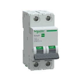 Schneider EZ9F57210 Easy9 Pro 2P 10 A C Eğrisi Otomatik Sigorta