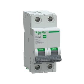 Schneider EZ9F57216 Easy9 Pro 2P 16 A C Eğrisi Otomatik Sigorta
