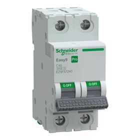 Schneider EZ9F57240 Easy9 Pro 2P 40 A C Eğrisi Otomatik Sigorta