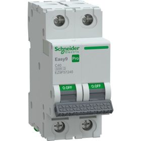 Schneider EZ9F57240 Easy9 Pro 2P 40 A C Eğrisi Otomatik Sigorta