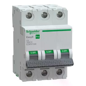 Schneider EZ9F57306 Easy9 Pro 3P 6 A C Eğrisi Otomatik Sigorta