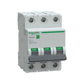 Schneider EZ9F57306 Easy9 Pro 3P 6 A C Eğrisi Otomatik Sigorta