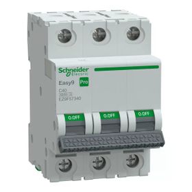 Schneider EZ9F57340 Easy9 Pro 3P 40 A C Eğrisi Otomatik Sigorta