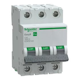 Schneider EZ9F57340 Easy9 Pro 3P 40 A C Eğrisi Otomatik Sigorta