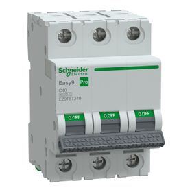 Schneider EZ9F57340 Easy9 Pro 3P 40 A C Eğrisi Otomatik Sigorta