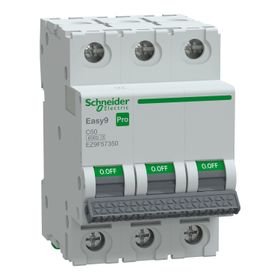 Schneider EZ9F57350 Easy9 Pro 3P 50 A C Eğrisi Otomatik Sigorta