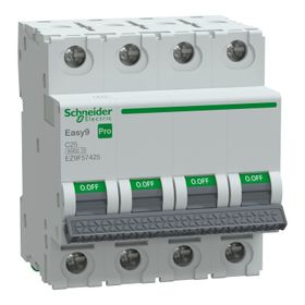 Schneider EZ9F57425 Easy9 Pro 4P 25 A C Eğrisi Otomatik Sigorta