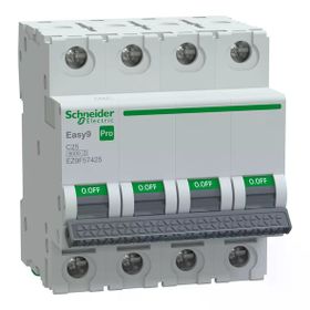 Schneider EZ9F57425 Easy9 Pro 4P 25 A C Eğrisi Otomatik Sigorta