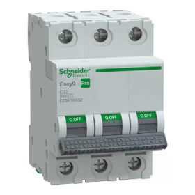 Schneider EZ9F59332 Easy9 Pro 3P 32A C Eğrisi Otomatik Sigorta