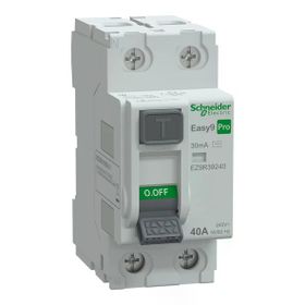 Schneider EZ9R39240 Easy9 Pro 2P 40 A AC Tip 30 mA Kaçak Akım Koruma Rölesi
