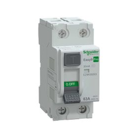 Schneider EZ9R39263 Easy9 Pro 2P 63 A AC Tipi 30 mA Kaçak Akım Koruma Rölesi