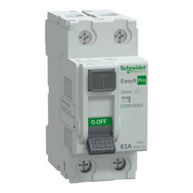 Schneider EZ9R39263 Easy9 Pro 2P 63 A AC Tipi 30 mA Kaçak Akım Koruma Rölesi
