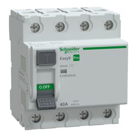 Schneider EZ9R39440 Easy9 Pro 4P 40 A AC Tipi 30 mA Kaçak Akım Koruma Rölesi