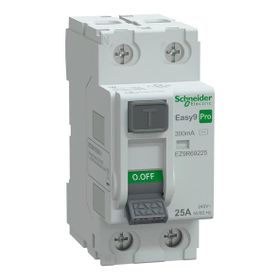 Schneider EZ9R69225 Easy9 Pro 2P 25 A AC Tip 300 mA Kaçak Akım Koruma Rölesi