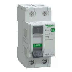 Schneider EZ9R69240 Easy9 Pro 2P 40 A AC Tip 300 mA Kaçak Akım Koruma Rölesi