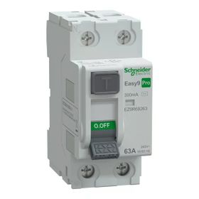 Schneider EZ9R69263 Easy9 Pro 2P 63 A AC Tipi 300 mA Kaçak Akım Koruma Rölesi
