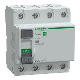 Schneider EZ9R69425 Easy9 Pro 4P 25 A AC Tip 300 mA Kaçak Akım Koruma Rölesi