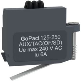 Schneider G12-25AUX240 GoPact MCCB 125-250 240V OF/SD Yardımcı Kontak