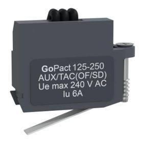 Schneider G12-25AUX240 GoPact MCCB 125-250 240V OF/SD Yardımcı Kontak