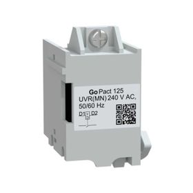 Schneider G12UVR230AC GoPact MCCB 125 MN AC 230 Watt Düşük Gerilim Bobini