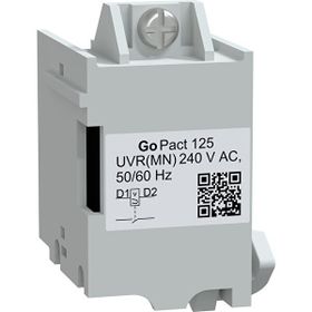 Schneider G12UVR230AC GoPact MCCB 125 MN AC 230 Watt Düşük Gerilim Bobini