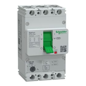 Schneider G20F3A50 GoPact MCCB 200F 3P3D 50 Ayar Sahalı Şalter