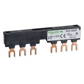 Schneider GV2G254 GV2 D K U Comb Busbar 63A 2 Tap Off 54 mm Aralık Tesys