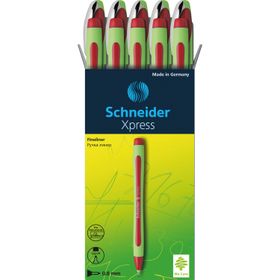 Schneider Kırmızı 10'lu Kutu Xpress 0.8 mm Fiber Uçlu Kalem