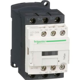 Schneider LC1-D09BD 24VDC 4kW 1NA+1NK Kontaktör
