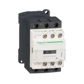 Schneider LC1-D09BD 24VDC 4kW 1NA+1NK Kontaktör
