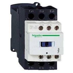 Schneider LC1-D25B7 24VAC 11kW 1NA+1NK Kontaktör