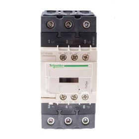 Schneider LC1-D50AB7 Tesys 50A 22 kW 24V 1NA+1NK AC Kontaktör