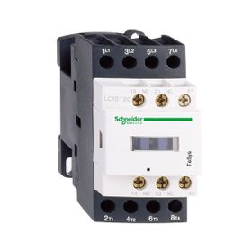 Schneider LC1D128BD Tesys D 440 Watt 25 24 Watt DC 4P Kontaktör