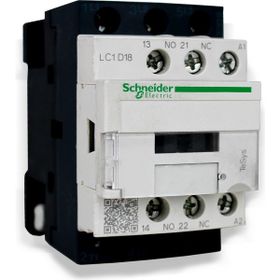 Schneider LC1D18M7 220VAC 18A AC3 3P Tesys Deca Kontaktör