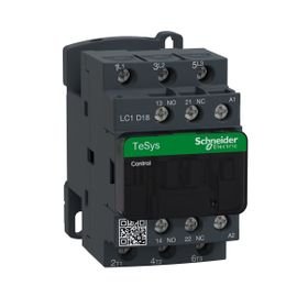 Schneider LC1D18Q7 Tesys D 440 Watt 18A 380 Watt AC 3P Kontaktör