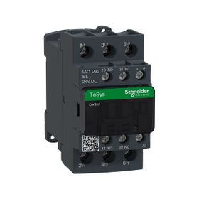 Schneider LC1D323BL Tesys D 440 Watt 32A 24 Watt DC 3P Kontaktör