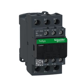 Schneider LC1D323BL Tesys D 440 Watt 32A 24 Watt DC 3P Kontaktör