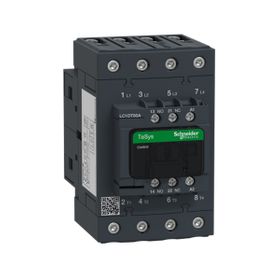 Schneider LC1DT80AE7 Tesys D 48 Watt AC 4NA 4P Ac1 80A Kontaktör