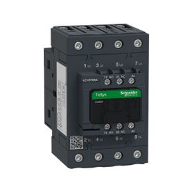 Schneider LC1DT80AE7 Tesys D 48 Watt AC 4NA 4P Ac1 80A Kontaktör