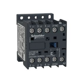 Schneider LC1K1201F7 Tesys K 110 Watt AC 1NK 3P Ac3 12 Kontaktör